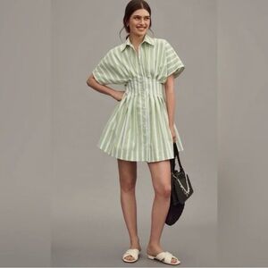 Anthropologie Exquise Tobie Shirt Dress